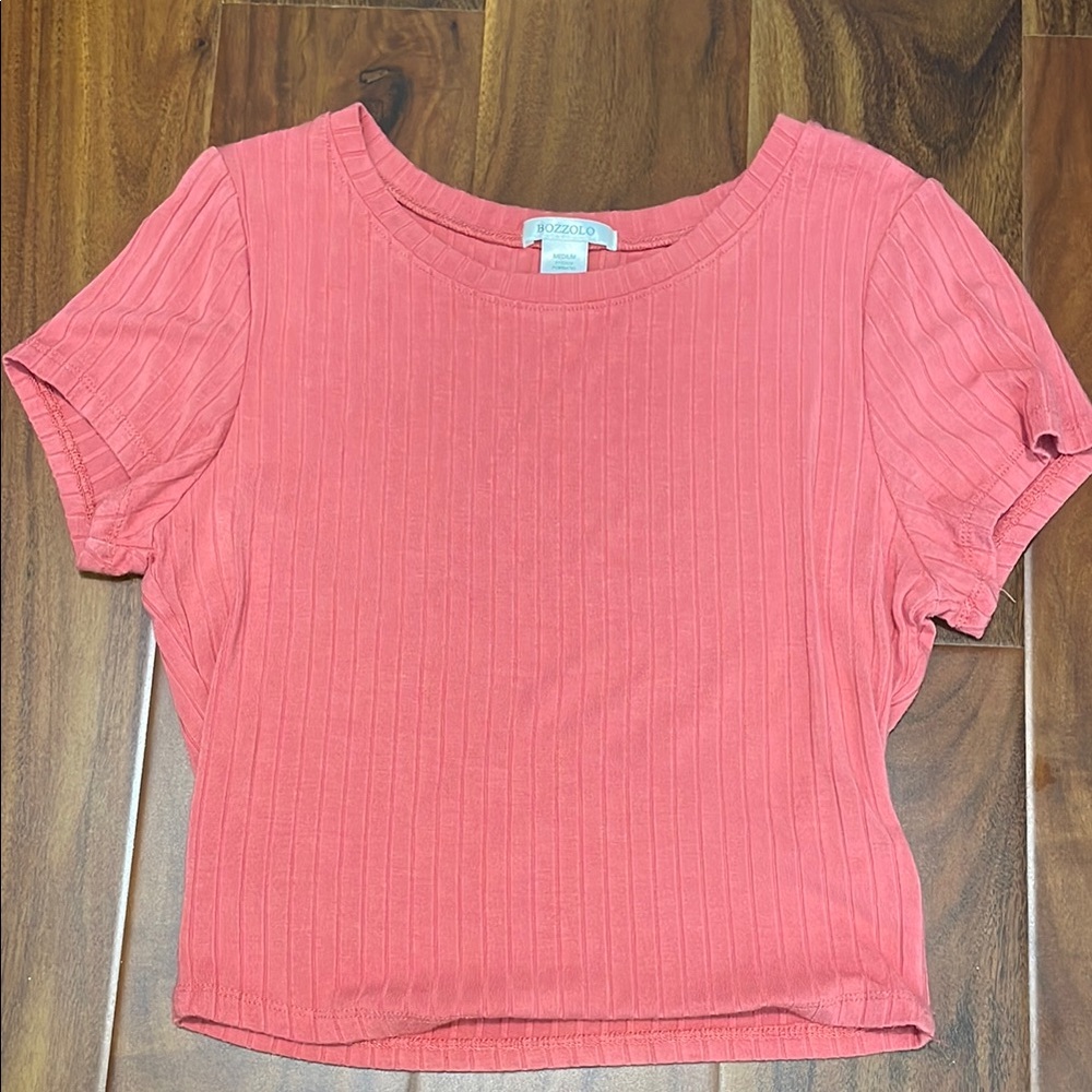Colorful Ribbed Knit Tops Set - Picture 3 of 5